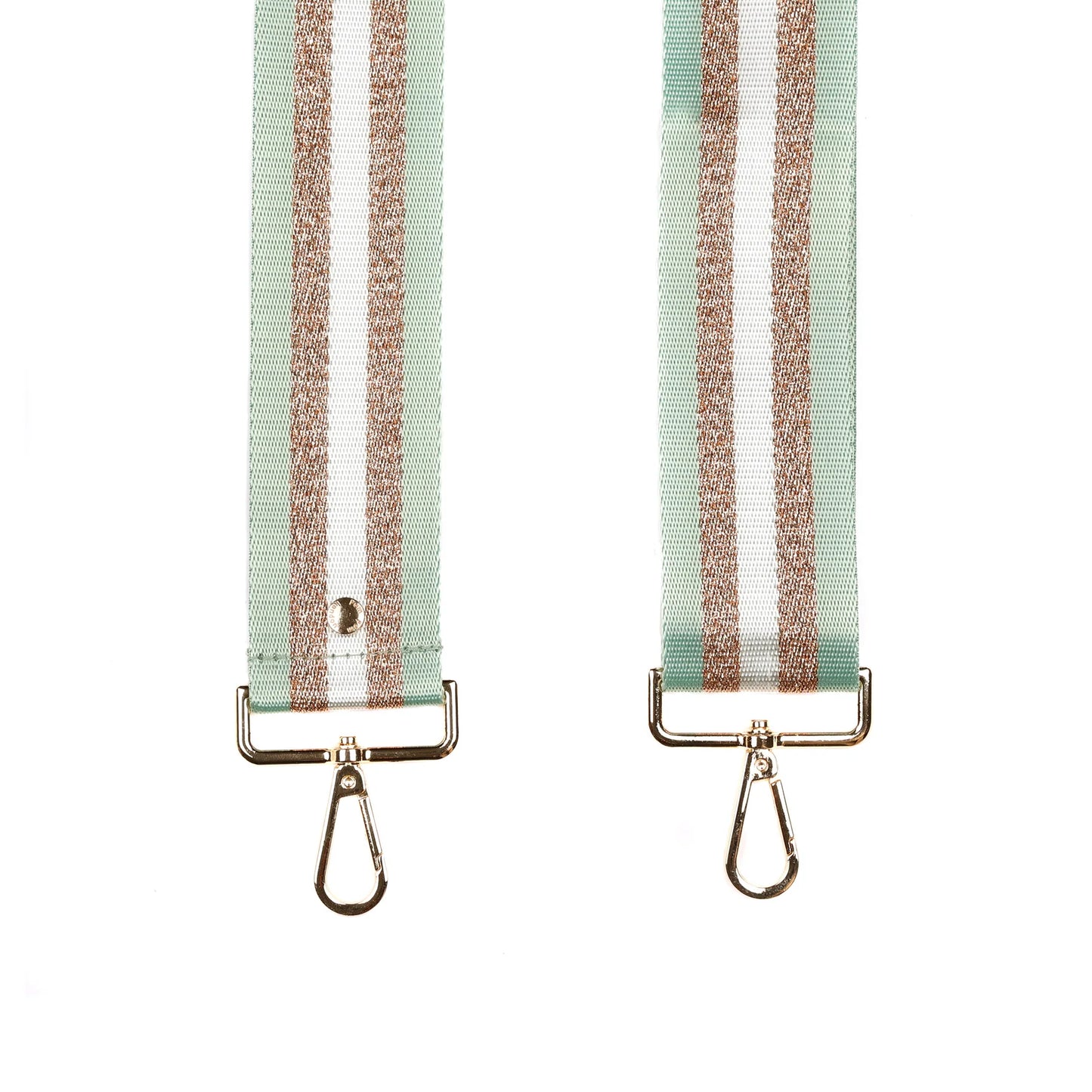 Töskuól pistachio & metallic stripe