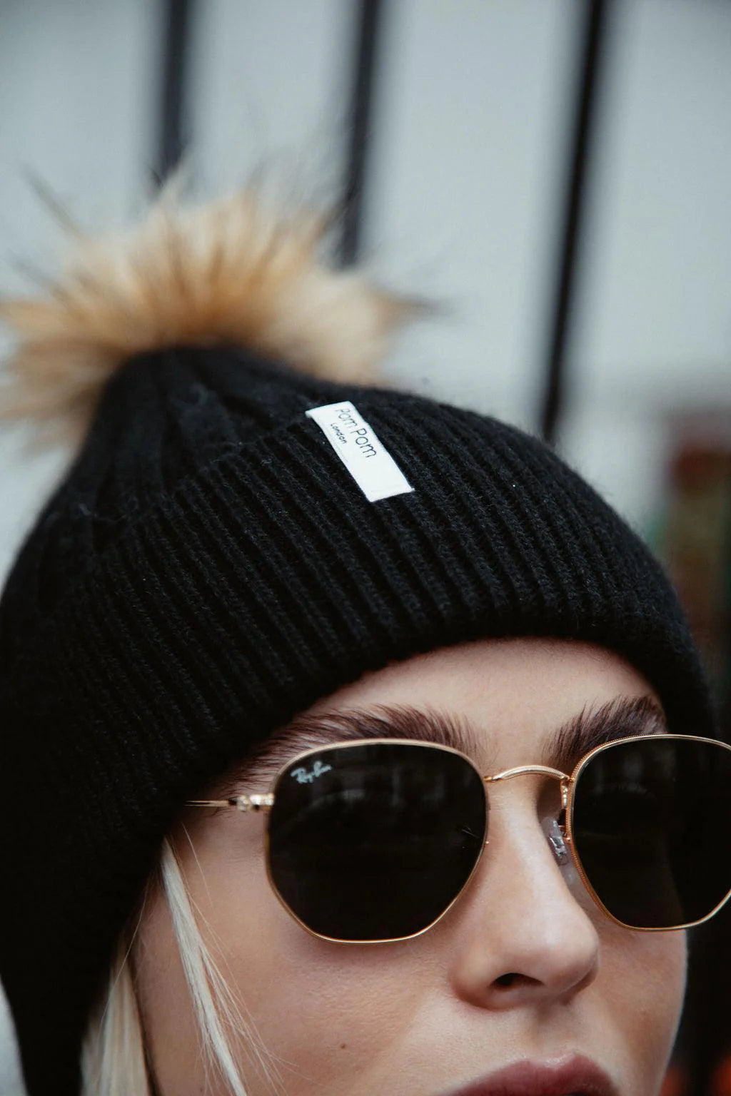 Ribbed Cashmere black