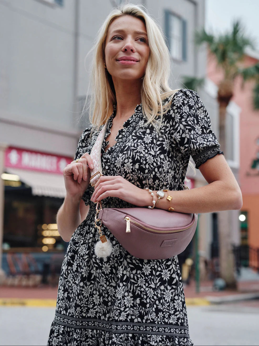 Bum bag Wood rose