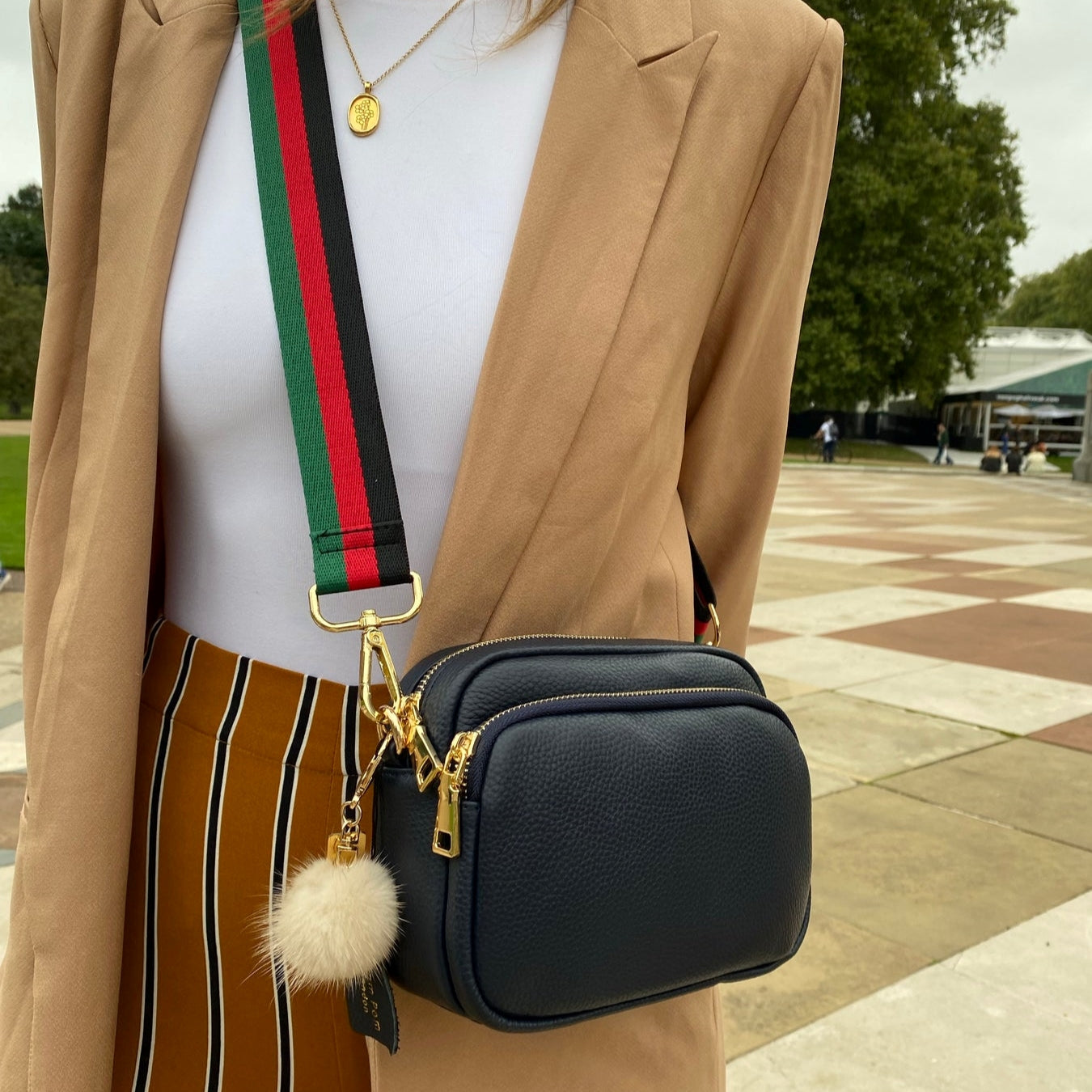 Strap Red & Green & Black