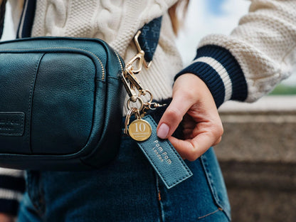 Keytab Keyring Sapphire Blue