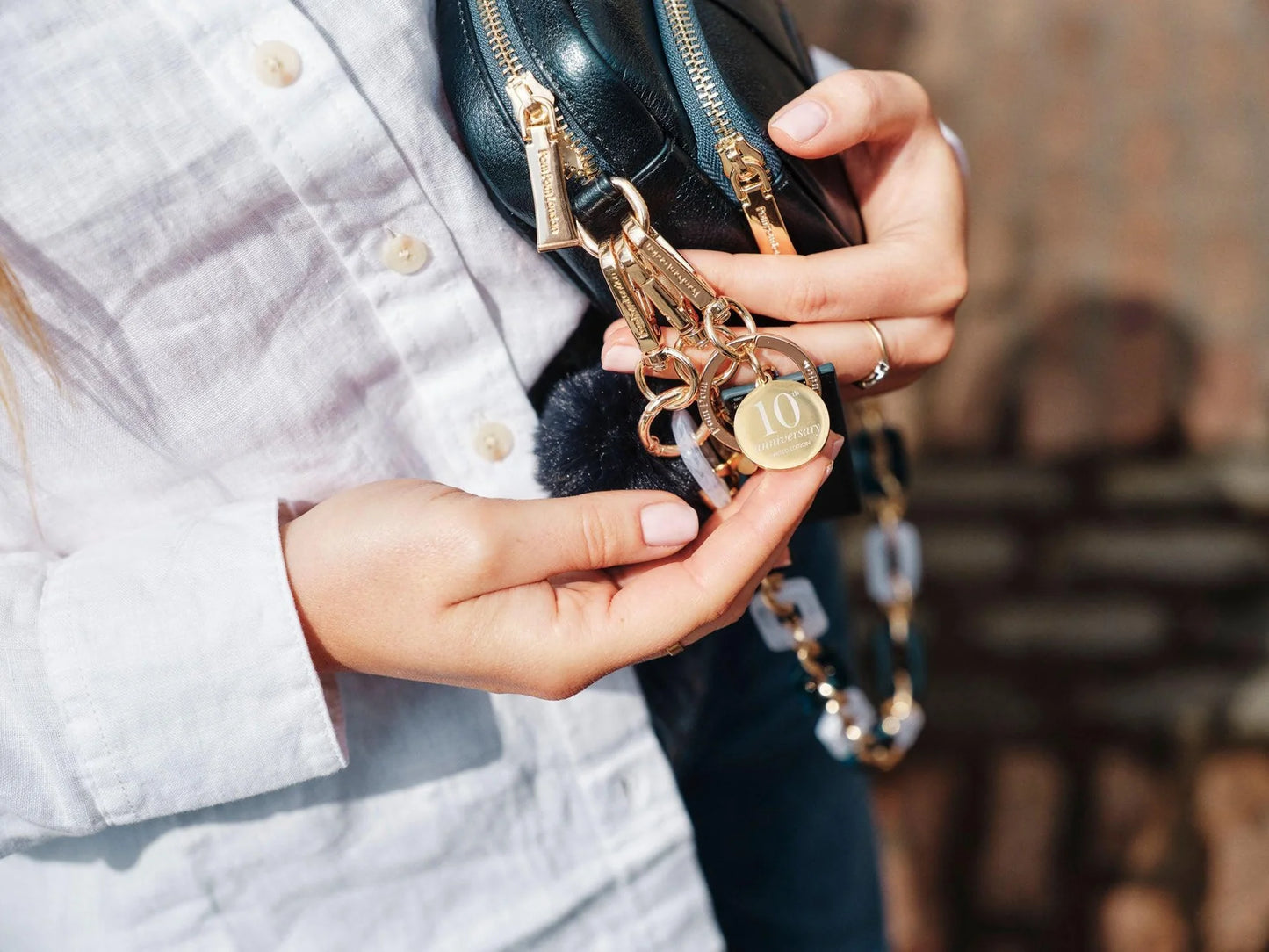 Keytab Keyring Sapphire Blue