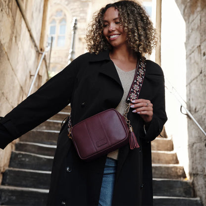 City Deep burgundy
