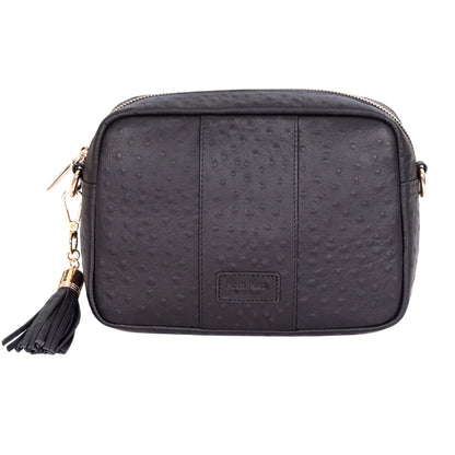 City Ostrich black