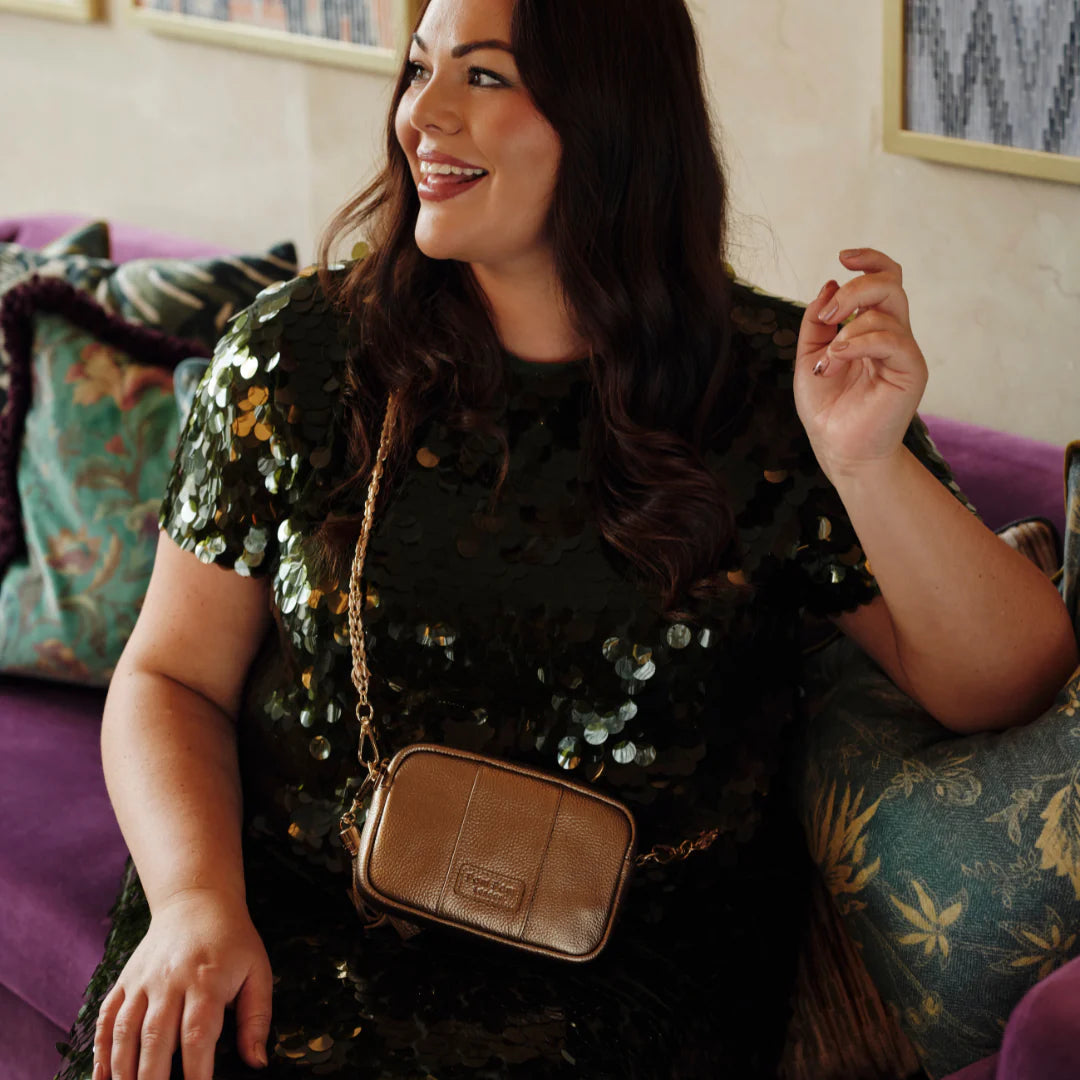 City Mini Metallic Bronze