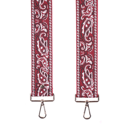 Strap Burgundy Paisley