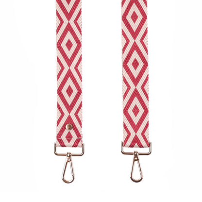 Strap Burgundy & Stone Diamond