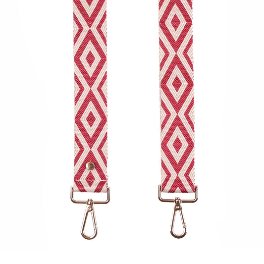 Strap Burgundy & Stone Diamond