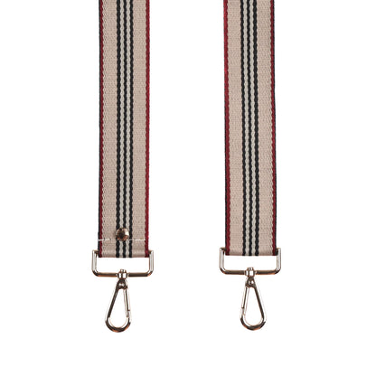Strap Wine & Green Stripe